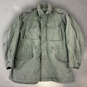Vintage OG-107 M65‎ Cold Weather Field Coat Fits Small Long 60s 70s Vietnam Era